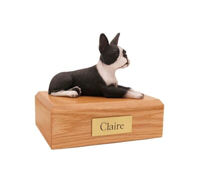 Boston Terrier Cremation Urns