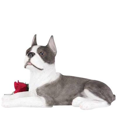 Boston Terrier Cremation Urn