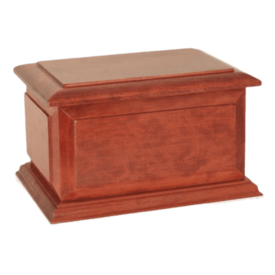 Boston Wood Cremation Urn