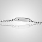 Pet Wide Cremation Ashes Bracelet