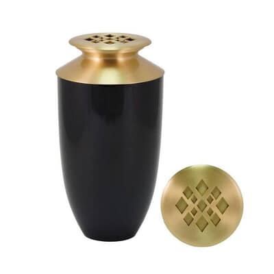 Brass Night Cremation Urn