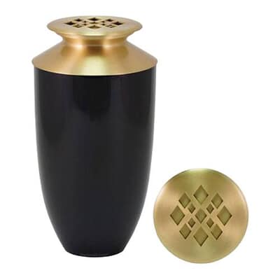Brass Night Cremation Urn