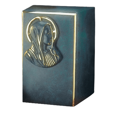 Artisan Mary Bronze Cremation Urn