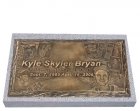 Expression Bronze Grave Marker For One