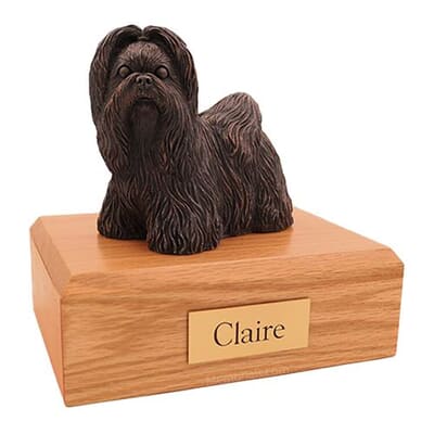 Bronze Shih Tzu X Large Dog Urn