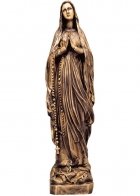 Virgen De Lourdes Bronze Statues
