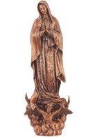 Madonna Di Guadalupe Bronze Statues