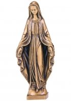 Mary Medium Bronze Statues