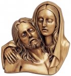 Joseph & Mary Wall Bronze Statues