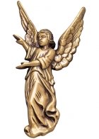 Angel Wall Bronze Statues II