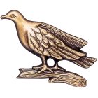 Dove Wall Bronze Statues