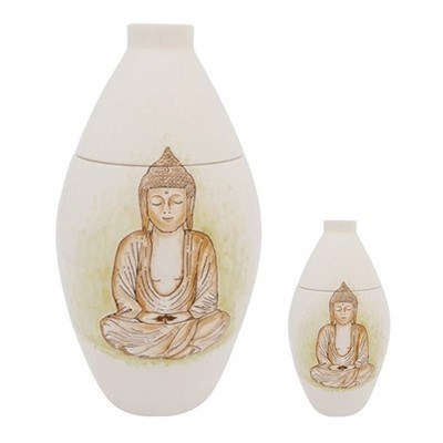 Buddha Ceramic Cremation Urns 