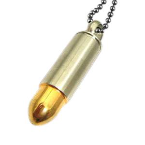 Bullet Memorial Cremation Pendant