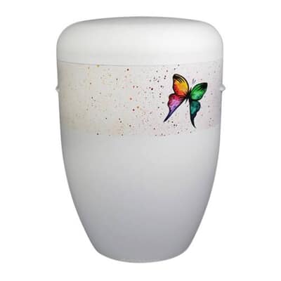 Butterfly Kisses Biodegradable Cremation Urn