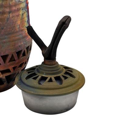 Caballera Raku Cremation Urn