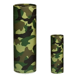 Camouflage Scattering Biodegradable Urns