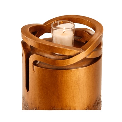 Infinity Wood Cross Cremation Urn