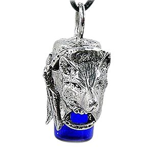 Canine Spirit Blue Urn Necklace
