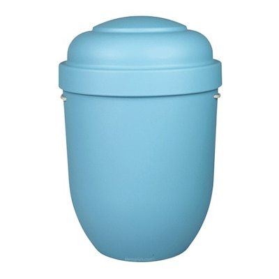 Caribbean Blue Biodegradable Cremation Urn