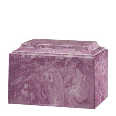 Carnation Cultured Marble Mini Urn