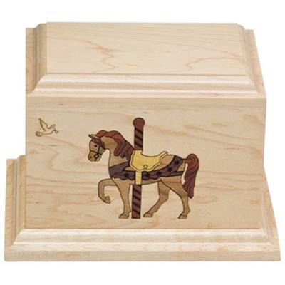 Carousel Children Infant Cremation Urn