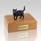 Black Standing Cat Cremation Urns