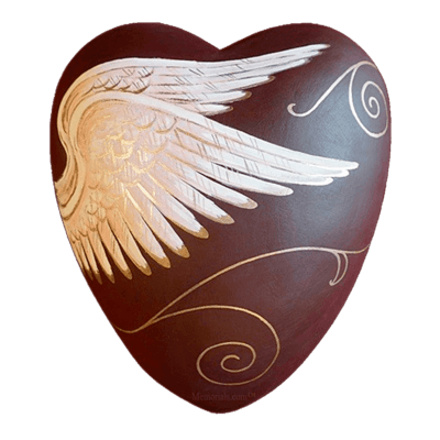 Celestial Ceramic Heart Urns