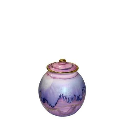 Celestial Ceramic Small Cremation Urn