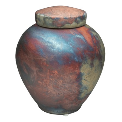 InterRoll Raku Companion Cremation Urn