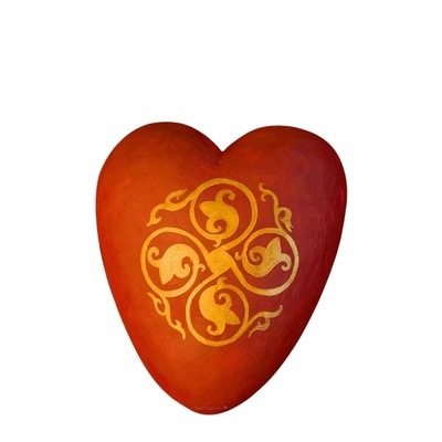 Celtic Ceramic Keepsake Heart Urn