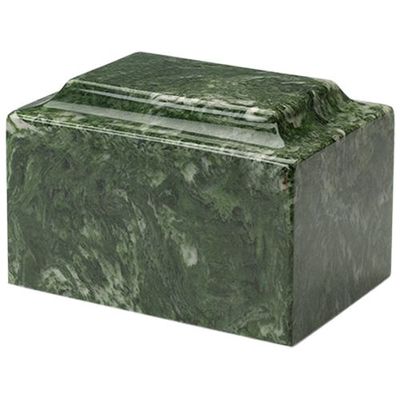 Celtic Cross Emerald Marble Urn