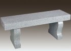 Modern Granite Cemetery Bench