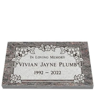 Cemetery Granite Grave Marker 24 x 12