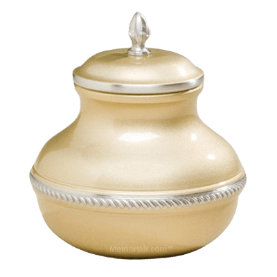 Gold Chastity Cremation Urn