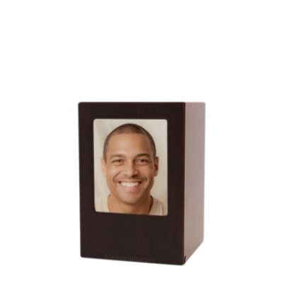 Cherry Eternity Keepsake Photo Wood Urn