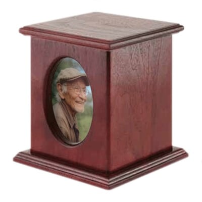 Cherry Picture Portrait Cremation Urn