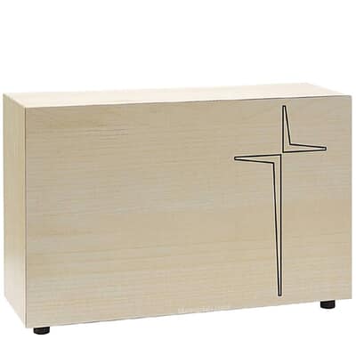 Chic Cross Memorial Cremation Urn