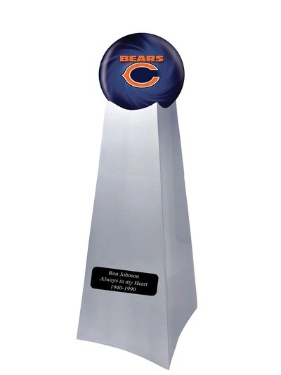 Chicago Bears Football Trophy Cremation Urn