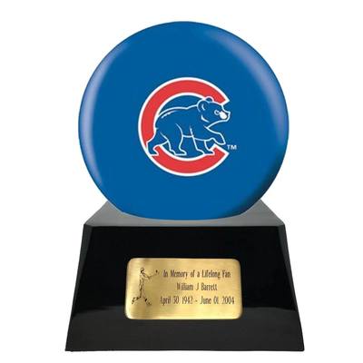 Chicago Cubs Baseball Sphere Cremation Urn