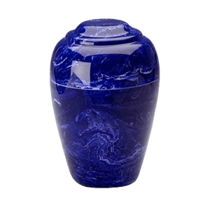 Grecian Cobalt Infant Cremation Urn