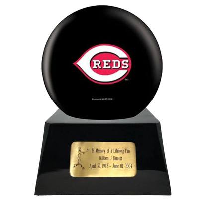 Cincinnati Reds Baseball Sphere Cremation Urn