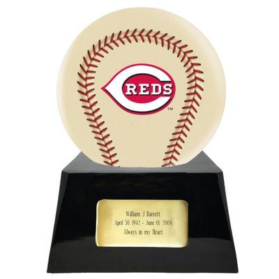 Cincinnati Reds Baseball Cremation Urn