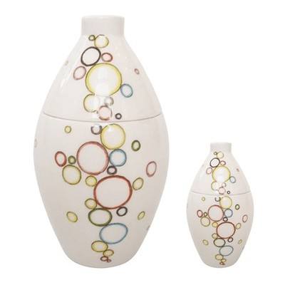 Circles of Life Ceramic Cremation Urns