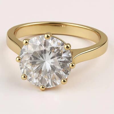 Classic Cremation Diamond Ring