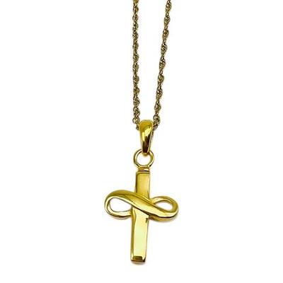 Classic Infinity Cross Urn Necklace II
