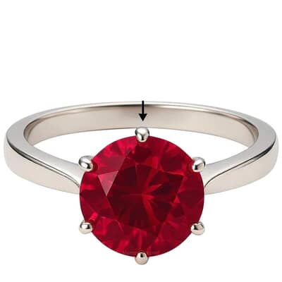 Classic Passion Cremation Diamond Ring