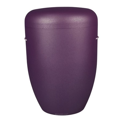 Classic Purple Biodegradable Cremation Urn