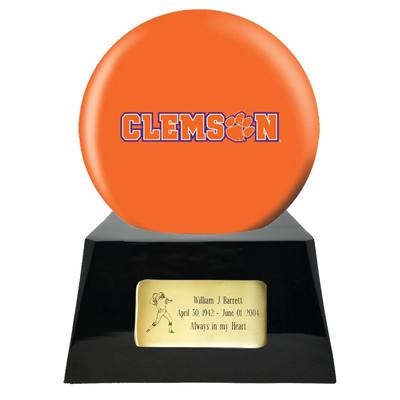 Clemson Tiger Team Sphere Cremation Urn