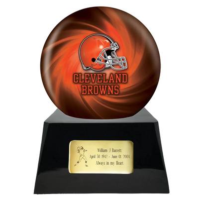 Cleveland Browns Football Cremation Urn