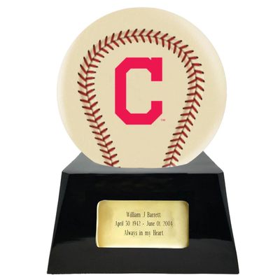 Cleveland Indians Baseball Cremation Urn